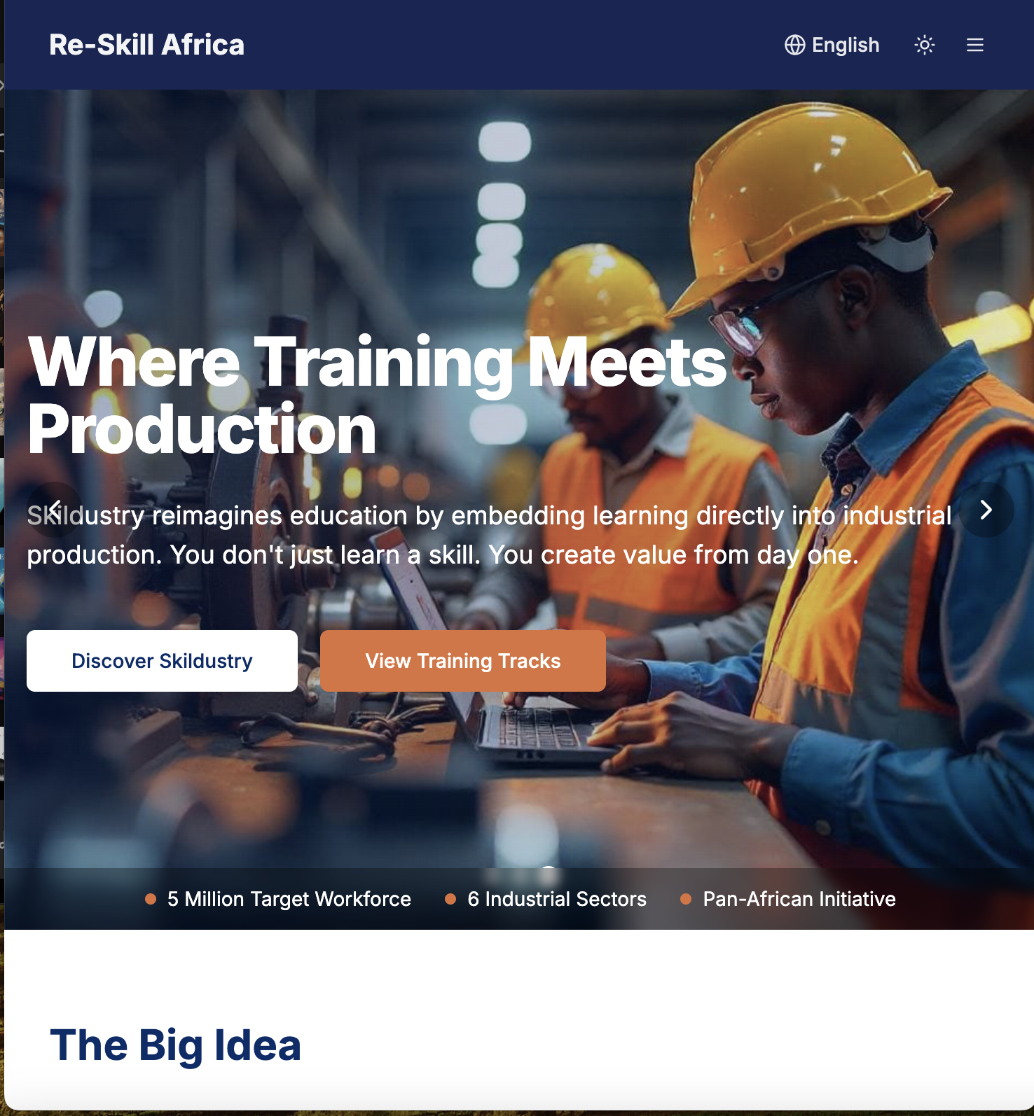 Re-Skill Africa - Workforce Development Platform