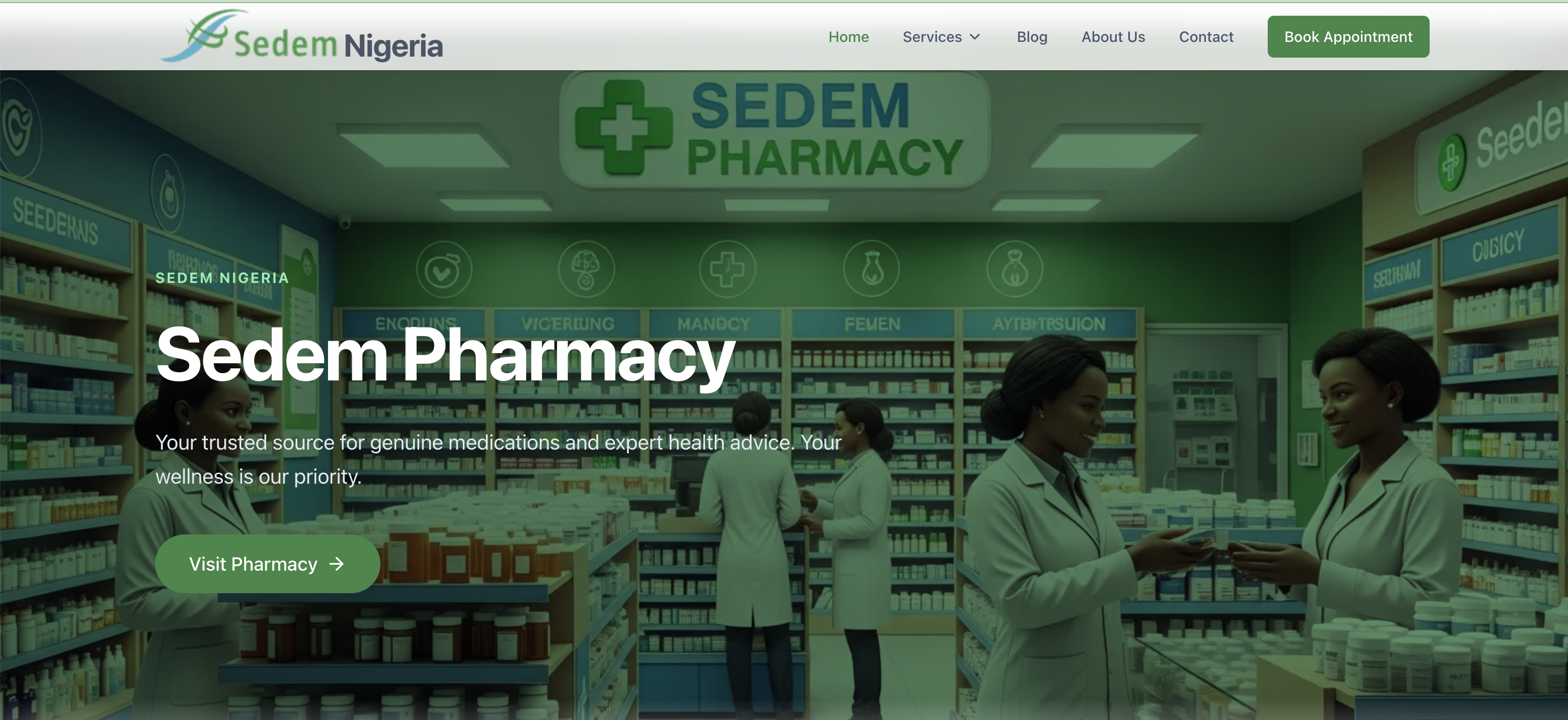 Sedem Nigeria - Pharmacy Information System
